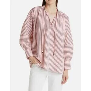 BOSS $248 Bateco Oversized Striped Top Size 12